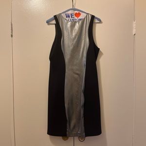 Bailey 44 Black / silver mini dress stretchy